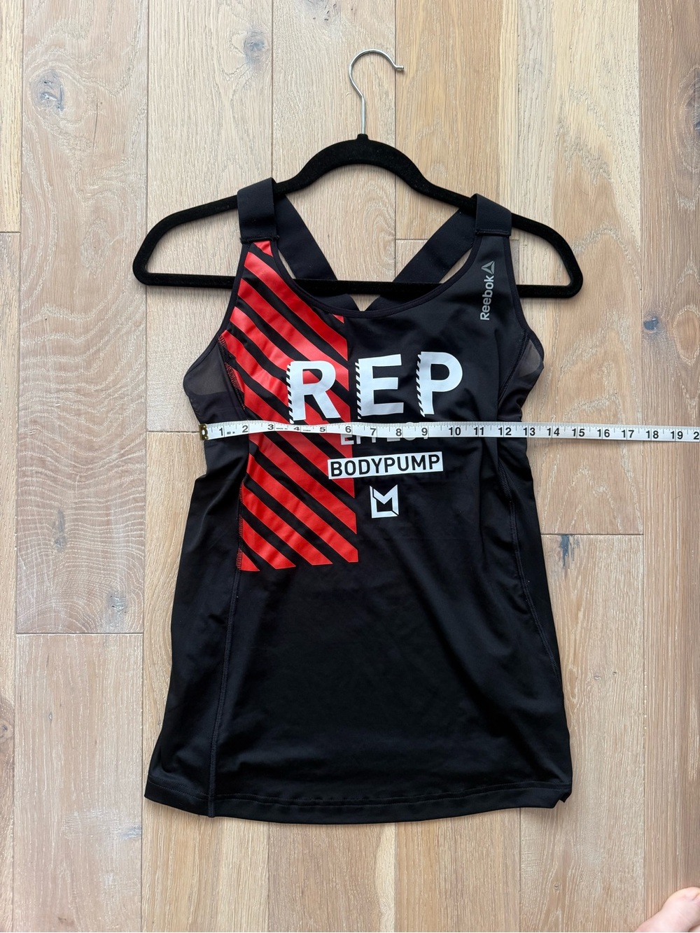 Reebok Les Mills REP EFFECT BODYPUMP Black Tank - Picture 6 of 10